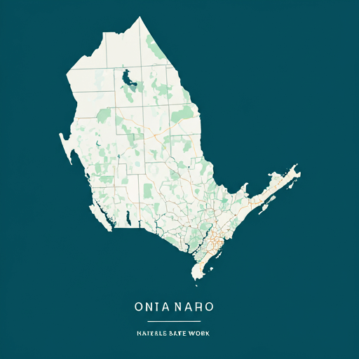 Map of Ontario